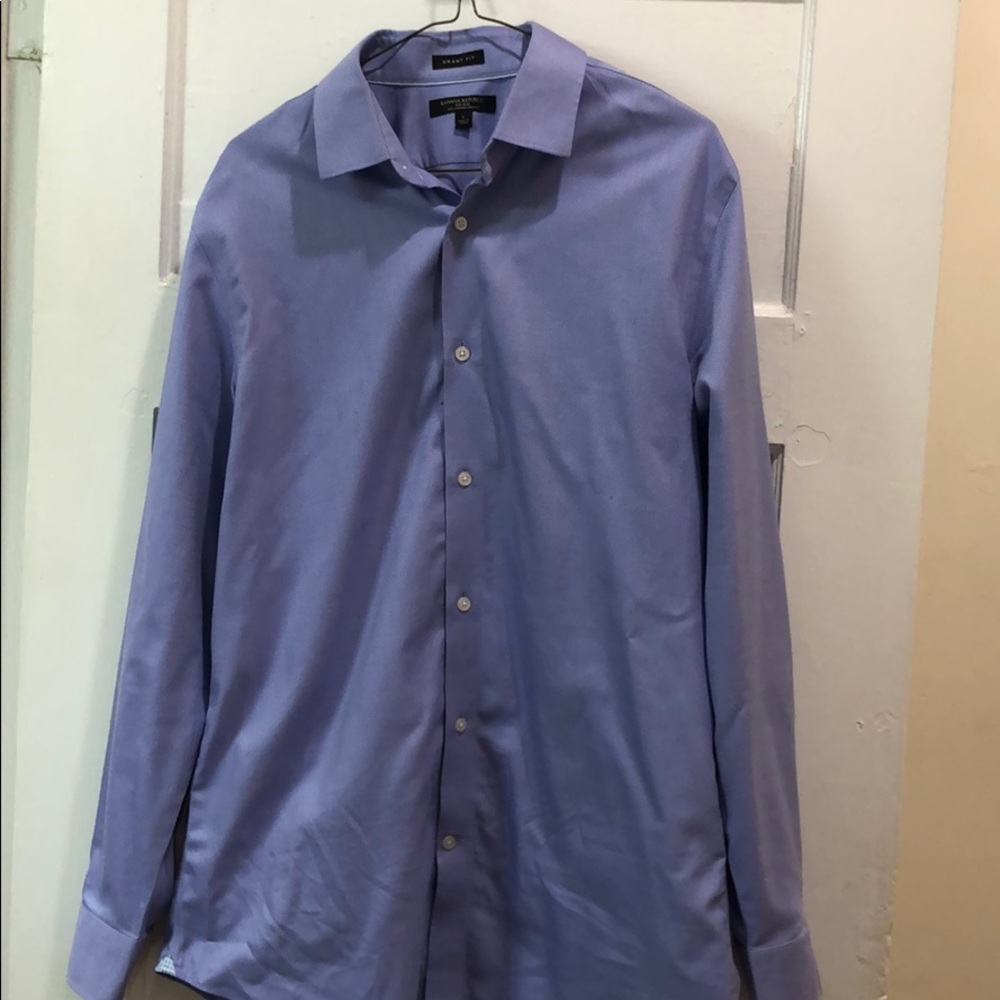 Banana Republic Mens Dress Shirt (Large)